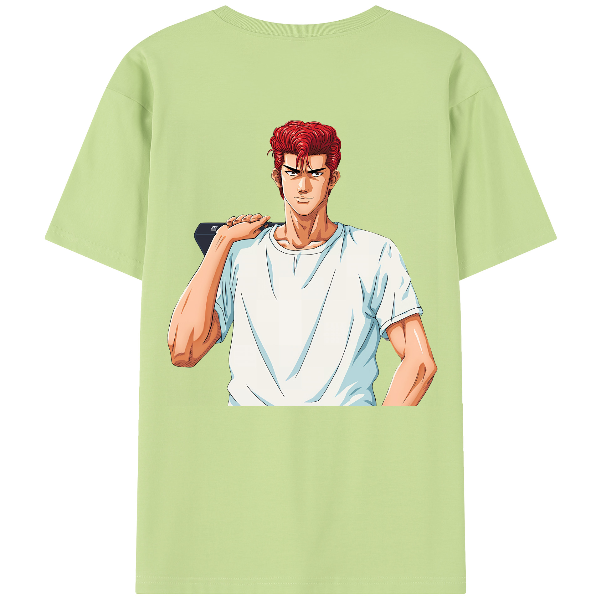 SLAM DUNK／スラムダンク 綿100％半袖Tシャツ（背面プリント）